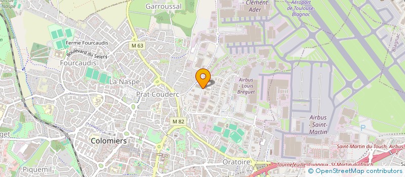 localisation de l'entreprise PADEL PIRATES ACADEMIE à COLOMIERS