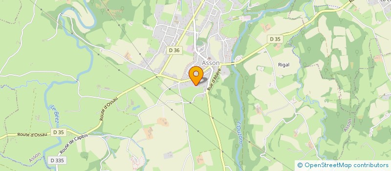 localisation de l'entreprise PADEL SPORT  NAY