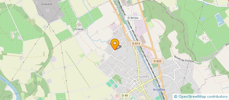 localisation de l'entreprise PADEL TOLOSA RODEZ  LUC-LA-PRIMAUBE