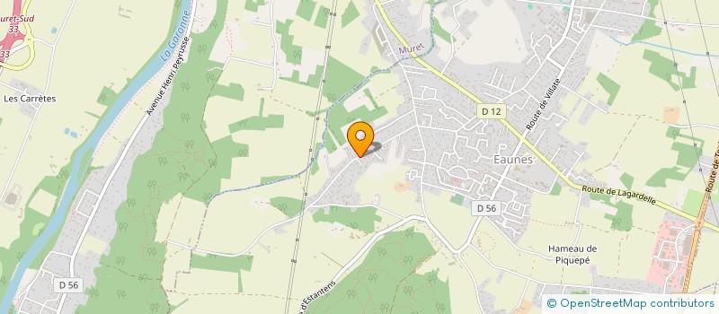 localisation de l'entreprise PADEL VILLAGES à EAUNES