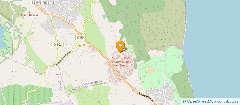 localisation de l'entreprise PADELARIUM  FOS-SUR-MER