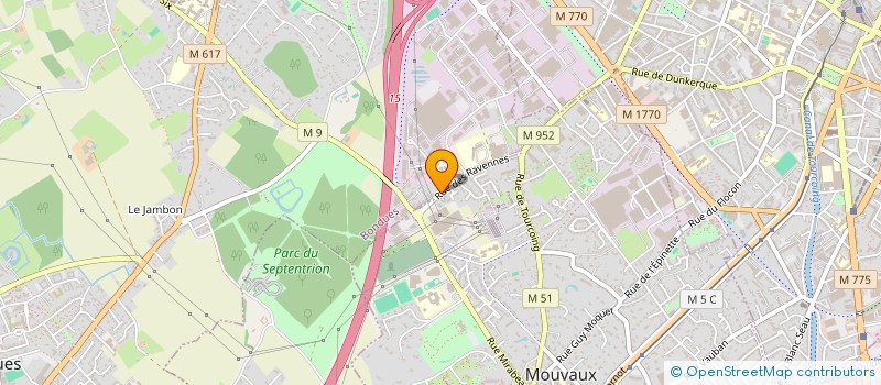 localisation de l'entreprise PADELBREAK  BONDUES