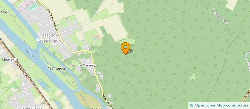 localisation de l'entreprise PADEMA  PRESSAGNY-L'ORGUEILLEUX