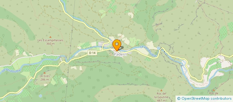 localisation de l'entreprise PADERN CULTURE ET PATRIMOINE  PADERN