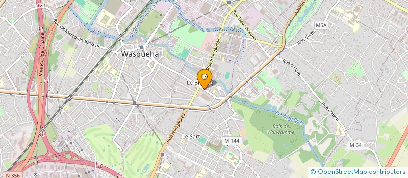 localisation de l'entreprise PADEROLLE à VILLENEUVE-D'ASCQ