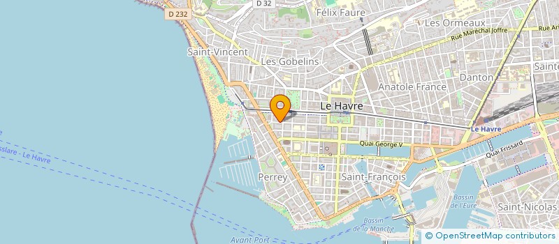 localisation de l'entreprise PADHOLDING à LE HAVRE