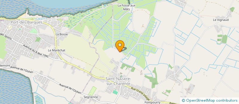 localisation de l'entreprise PADI  MOEZE