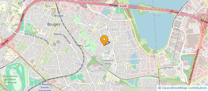 localisation de l'entreprise PADI TRANSPORT ET TRAVAUX PUBLICS à BRUGES