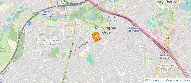localisation de l'entreprise PADIDO à MORSANG-SUR-ORGE