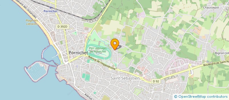 localisation de l'entreprise PADIE CONSEIL PATRIMOINE  PORNICHET