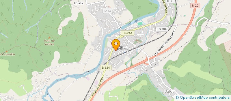 localisation de l'entreprise PADIJARO à VARILHES