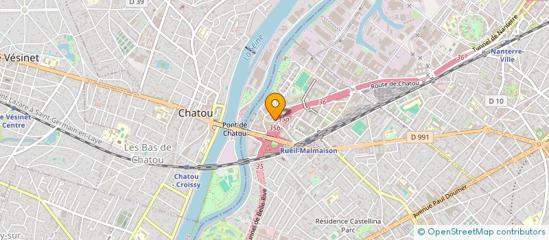 localisation de l'entreprise PADIM TRANSACTIONS à RUEIL-MALMAISON