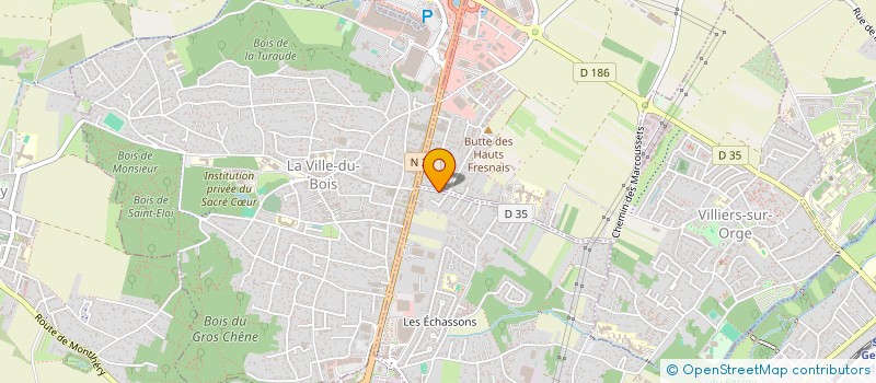 localisation de l'entreprise PADIMO à LONGPONT-SUR-ORGE