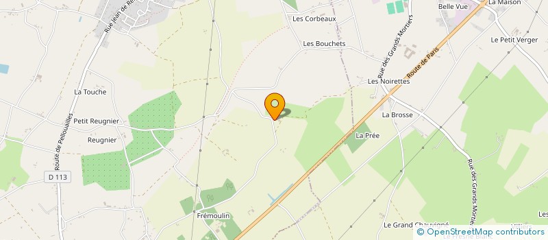 localisation de l'entreprise PADIS  RIVES-DU-LOIR-EN-ANJOU