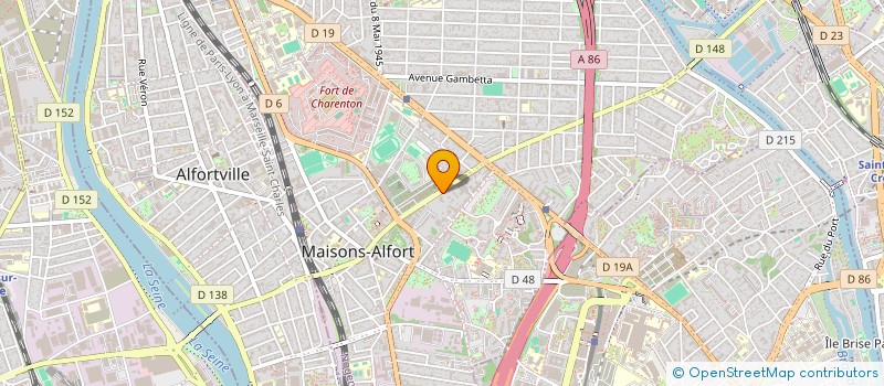 localisation de l'entreprise PADJFA-M à MAISONS-ALFORT