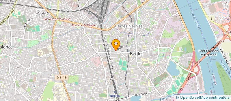 localisation de l'entreprise PADL à BEGLES