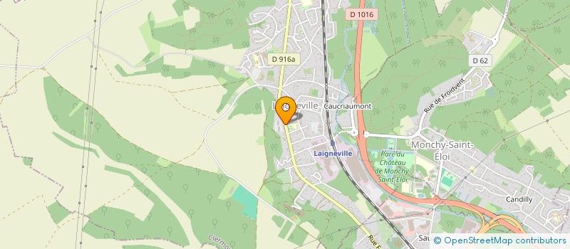 localisation de l'entreprise PADLEMAX à LAIGNEVILLE