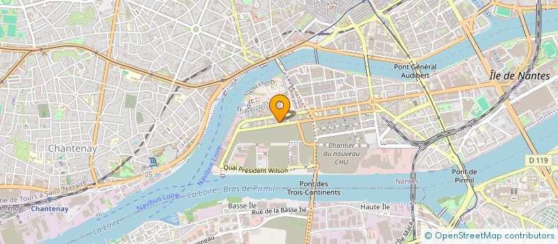 localisation de l'entreprise PADMA  NANTES