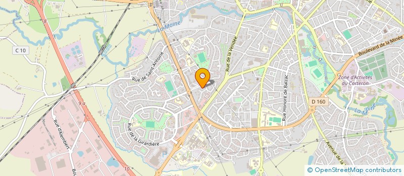 localisation de l'entreprise PADMA OM à CHOLET