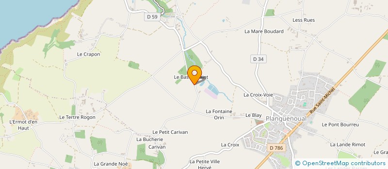 localisation de l'entreprise PADMA YOGA L.A. à LAMBALLE-ARMOR