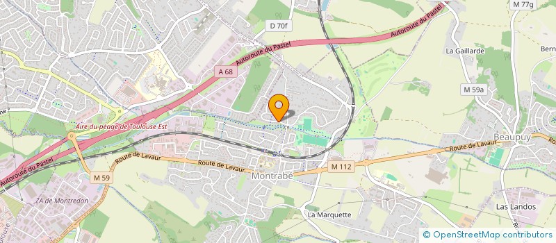 localisation de l'entreprise PADMAJA  BEAUPUY