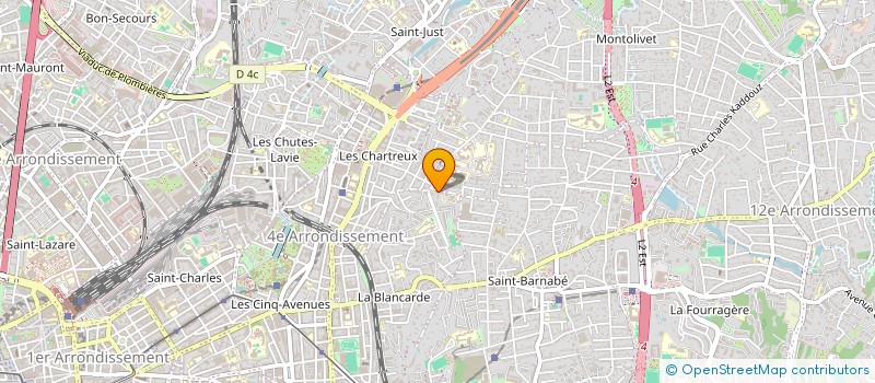 localisation de l'entreprise PADMASANA à MARSEILLE