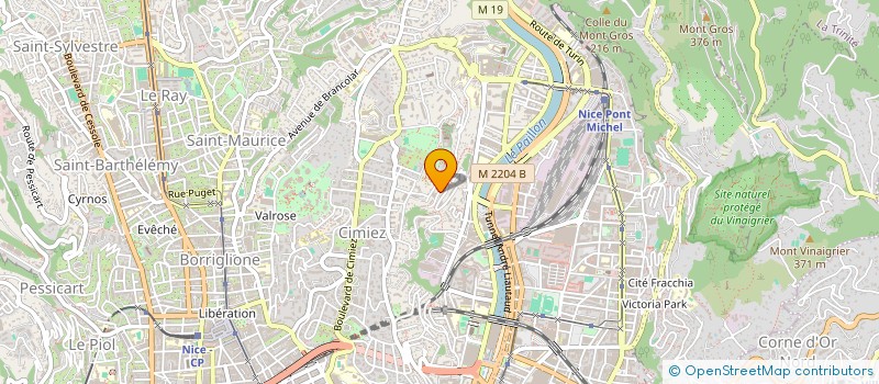 localisation de l'entreprise PADMEDUC à NICE