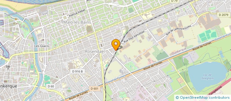 localisation de l'entreprise PADOCK7 à DUNKERQUE