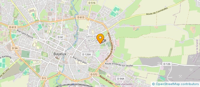 localisation de l'entreprise PADOFRATOM  SAINT-LOUP-HORS