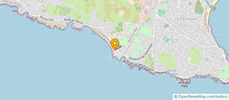 localisation de l'entreprise PADOLOAGVA  BATZ-SUR-MER