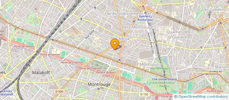 localisation de l'entreprise PADOMA  PARIS