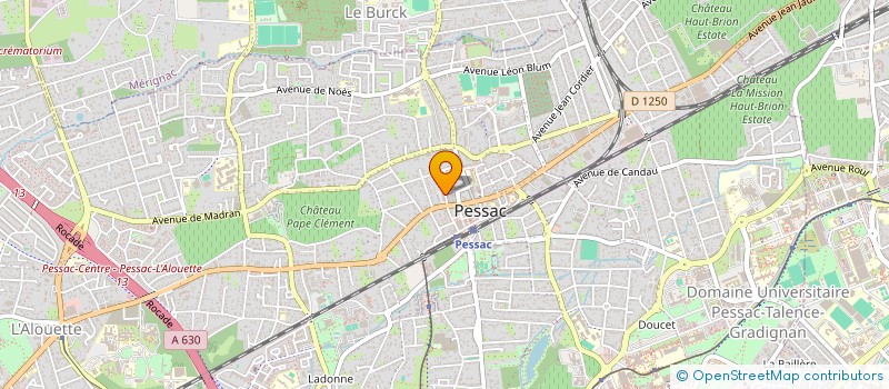 localisation de l'entreprise PADOMI à BEGLES