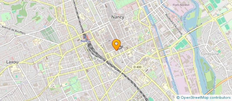 localisation de l'entreprise PADONICA  NANCY