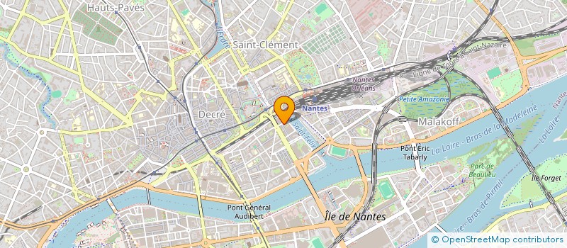 localisation de l'entreprise PADRAIG O CEALLAIGH à NANTES
