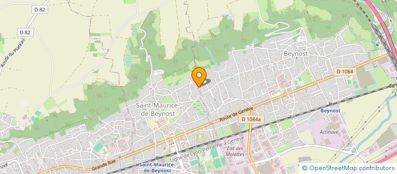 localisation de l'entreprise PADRAISON à BEYNOST
