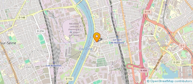 localisation de l'entreprise PADRAO & CO  ALFORTVILLE