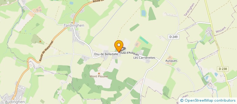 localisation de l'entreprise PADRE  TARDINGHEN