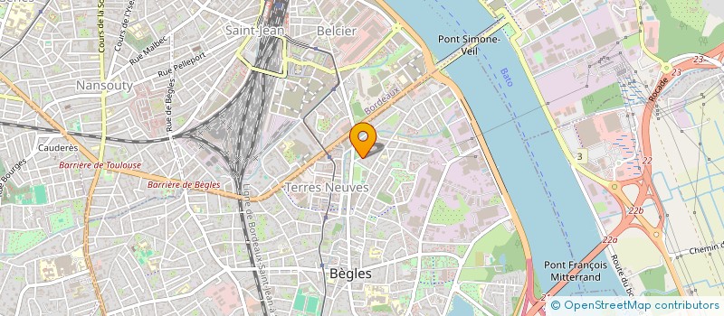 localisation de l'entreprise PADRE E FIGLIO à BEGLES