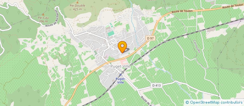 localisation de l'entreprise PADRE ET FLIGLIO  PUGET-VILLE