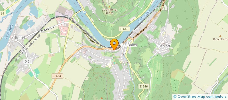 localisation de l'entreprise PADUANO IMMO  SIERCK-LES-BAINS