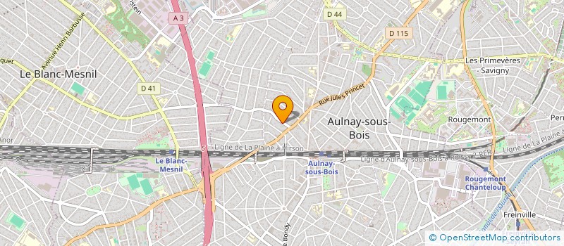 localisation de l'entreprise PADY à AULNAY-SOUS-BOIS