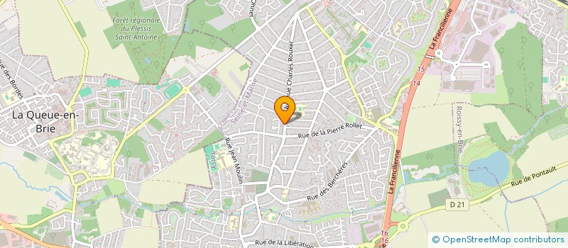 localisation de l'entreprise PAE à PONTAULT-COMBAULT