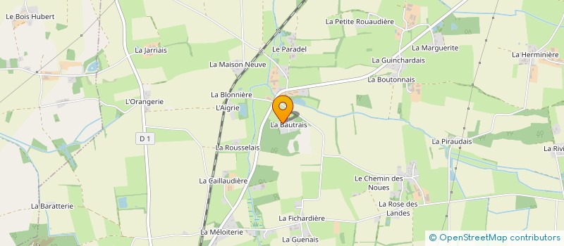 localisation de l'entreprise PAE à ABBARETZ