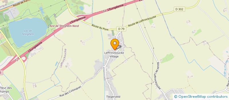 localisation de l'entreprise PAE DUNKERQUE  LEFFRINCKOUCKE