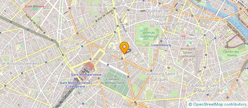 localisation de l'entreprise PAE INDUSTRIE à PARIS