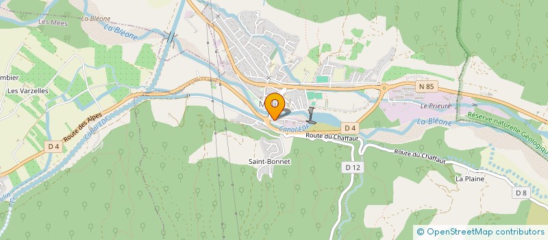 localisation de l'entreprise PAE INDUSTRY  MALIJAI