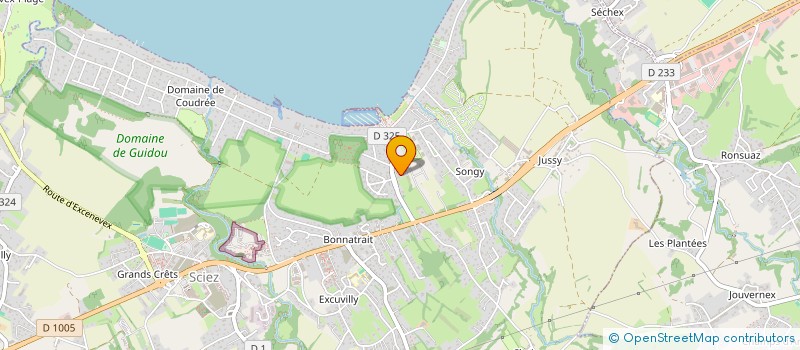 localisation de l'entreprise PAE15  SCIEZ