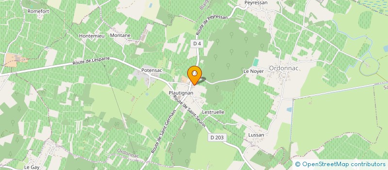 localisation de l'entreprise PAEDEIA CONSEIL  ORDONNAC