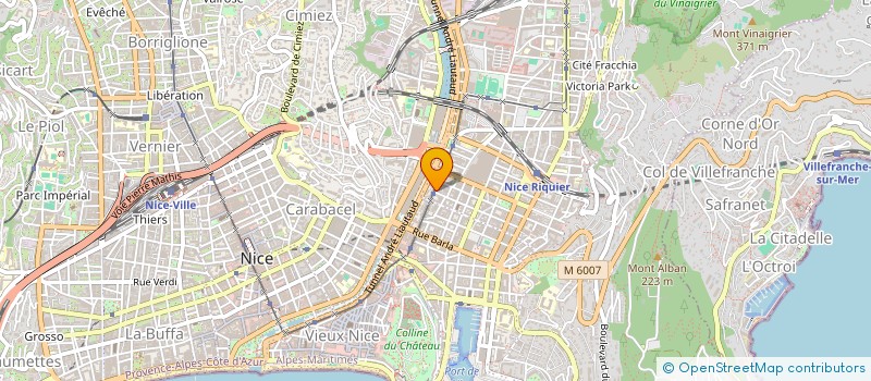 localisation de l'entreprise PAEJ à NICE