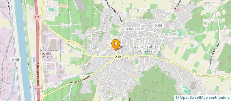 localisation de l'entreprise PAELIS  SAINT-PAUL-TROIS-CHATEAUX